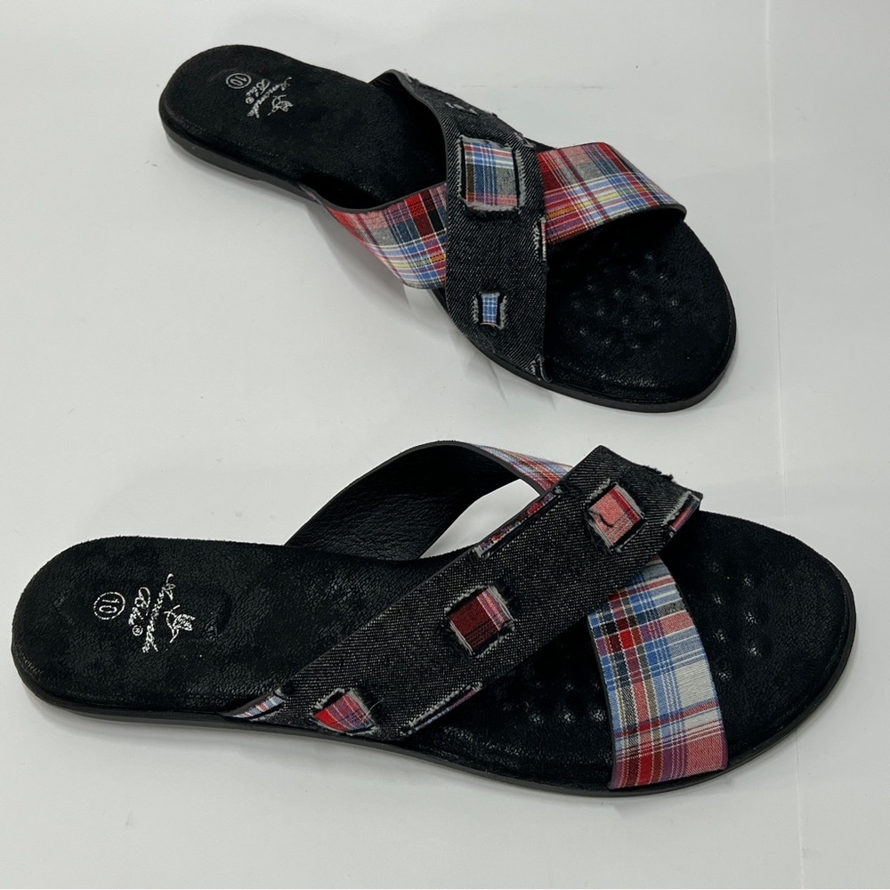 AMANDA BLU Sandals New size 10 Flip Flops Summer Beachy Sandals